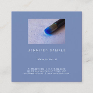 Carte De Visite Carré Luxe élégant de carré de professionnel de