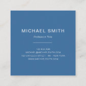 Carte De Visite Carré Luxe Square Business Card – Professional (Dos)
