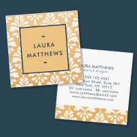 Luxueux Moderne Or Marine Damassé Professionnel