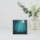 Carte De Visite Carré magie lunaire (Debout devant)