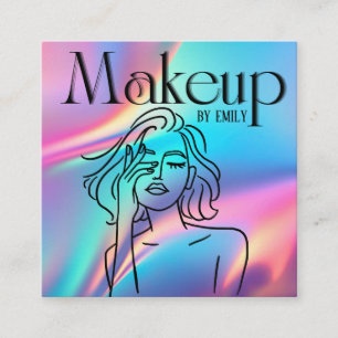 Carte De Visite Carré Make up Artist