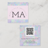 Carte De Visite Carré Maravilla Artistry (Devant / Derrière)