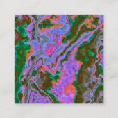 Carte De Visite Carré Marbre aigre (Dos)