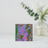 Carte De Visite Carré Marbre aigre (Debout devant)