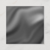 Carte De Visite Carré Masterpainter & Magenta motif en damier (Dos)