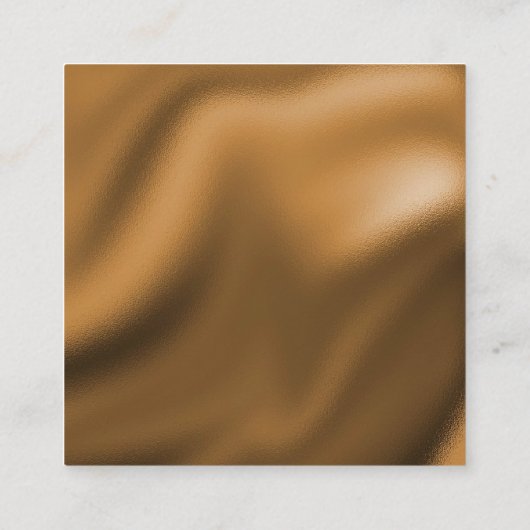 Carte De Visite Carré Masterpainter & motif en damier orange vert (Dos)