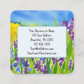 Carte De Visite Carré Matthieu 5:44 Je vous dis d'aimer vos ennemis Bibl (Dos)