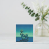 Carte De Visite Carré Maxfield Parrish (Debout devant)