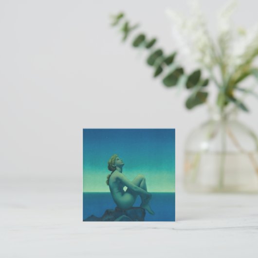 Carte De Visite Carré Maxfield Parrish (Debout devant)