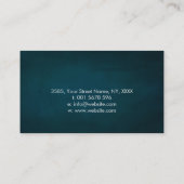 Carte De Visite Carré Mère de perle Arbre de la vie Art (Dos)