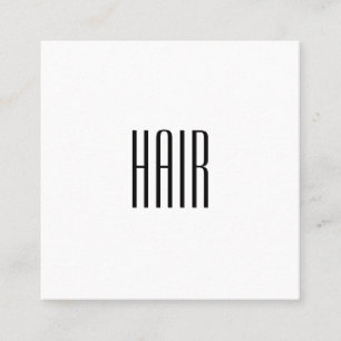 Carte De Visite Carré Minimalisme élégant