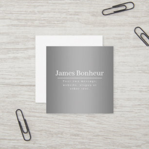 Carte De Visite Carré Modèle promotionnel éditable pour les entreprises,