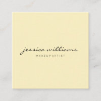 Moderne minimaliste Pastel Jaune