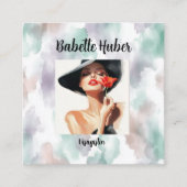 Carte De Visite Carré Modernité (Devant)