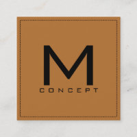 Monogramme Professional Élégant Cuivre moderne