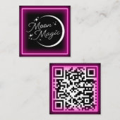 Carte De Visite Carré Moon Magic par Brittni (Devant / Derrière)