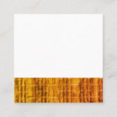 Carte De Visite Carré Motif moderne et élégant (Dos)