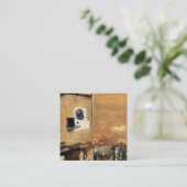 Carte De Visite Carré mur urbain de vautour péruvien (Debout devant)