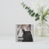 Carte De Visite Carré Musique CD Coque Album Cover coiffeuse (Debout devant)