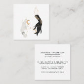 Carte De Visite Carré Mystique cosmique (Devant / Derrière)