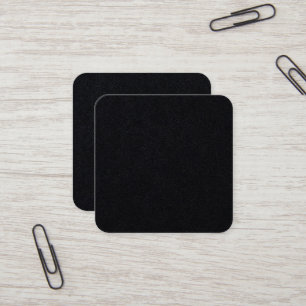 Carte de visite Carré noir Premium