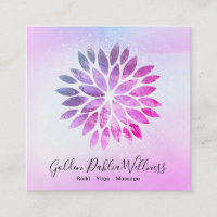 *~* Ombre Mandala Dahlia Violet Rose Bleu AP2