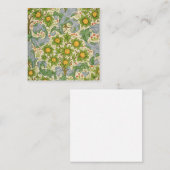 Carte De Visite Carré Orchard Dearle 1899 Par William Morris (Devant / Derrière)