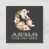 Pain et farine de boulangerie Baker's Floral Black