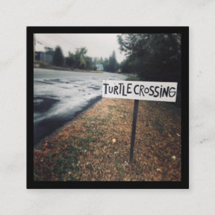 Carte De Visite Carré passage des tortues