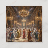 Carte De Visite Carré Pelasgian Dance Magic World 0 Fa023 (Dos)