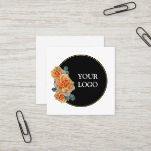 Carte De Visite Carré Personnalisé Personnalisé Votre Propre Logo Carré