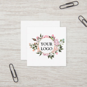 Carte De Visite Carré Personnalisé Personnalisé Votre Propre Logo Carré 