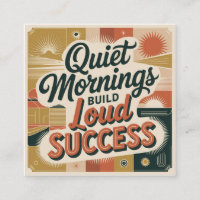 Petits Matins Calmes Construisent un Grand Succès