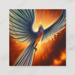 Carte De Visite Carré Phoenix