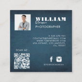 Carte de visite Carré photo (Dos)