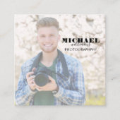 Carte de visite Carré photo (Devant)