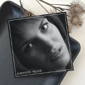 Carte De Visite Carré Photo Clean Professional