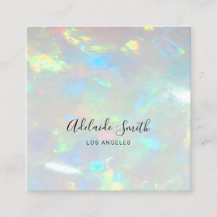 Carte De Visite Carré photo de l'opale