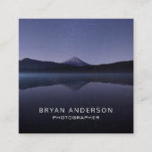 Carte De Visite Carré Photographe du paysage (Devant)
