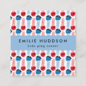 Carte De Visite Carré Pirate Jellyfish, Centre de jeu, Centre d'activité (Devant)