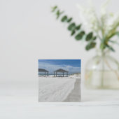 CARTE DE VISITE CARRÉ PLAGE (Debout devant)