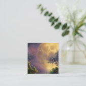 Carte De Visite Carré Pleine lune (Debout devant)