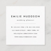 Carte De Visite Carré Points Dalmatiens verts, Points Dalmatiens, Pots D (Dos)