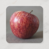 Carte De Visite Carré Pomme 02 (Devant)