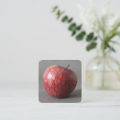 Carte De Visite Carré Pomme 02 (Debout devant)