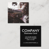 Carte De Visite Carré pont de castor (Devant / Derrière)