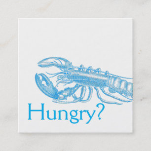 Carte De Visite Carré Pour les restaurants