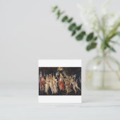 Carte De Visite Carré Primavera Sandro Botticelli (Debout devant)