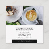 Carte De Visite Carré Professionnel Carré minimal (Devant)