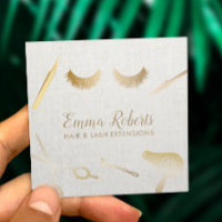 Prolongations cheveux et Eyelash Maquillage Artist